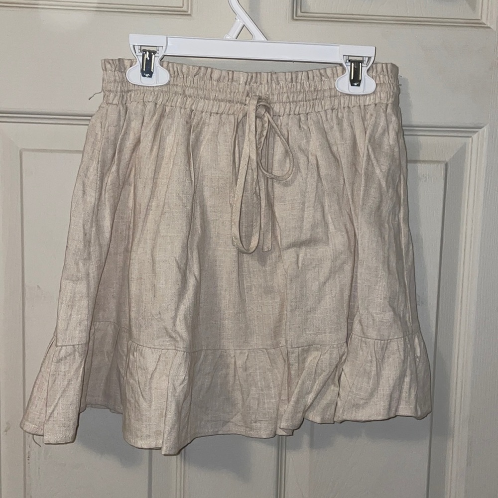 Princess Polly Beige Summer Skirt